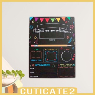 [Cuticate2] ชอล์กบอร์ดไม้ 30.5x22.5 ซม. สําหรับตกแต่งปาร์ตี้ โรงเรียน ออฟฟิศ