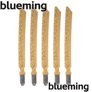 Blueming2 ใบเลื่อยตัดเพชร เซรามิค 4 นิ้ว สีเงิน สีทอง แบบพกพา สําหรับคนงาน 5 ชิ้น