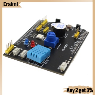 Eralml 9 in 1 บอร์ดขยายอุณหภูมิอินฟราเรด อเนกประสงค์ สําหรับ Arduino UNO R3 LM35D DHT11