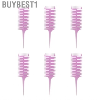 Buybest1 Highlight Sectioning Comb Professional Pointed Tail Rounded  Ergonomic Dye Heat Resistant for Barber