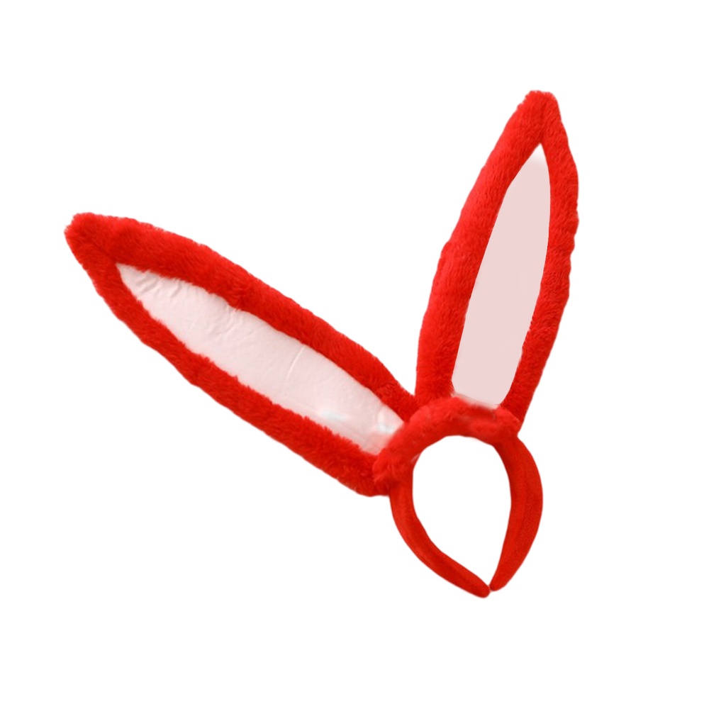 【Fizzz】Bunny Headband Lovely Long Rabbit Ears Headpiece Soft | Shopee