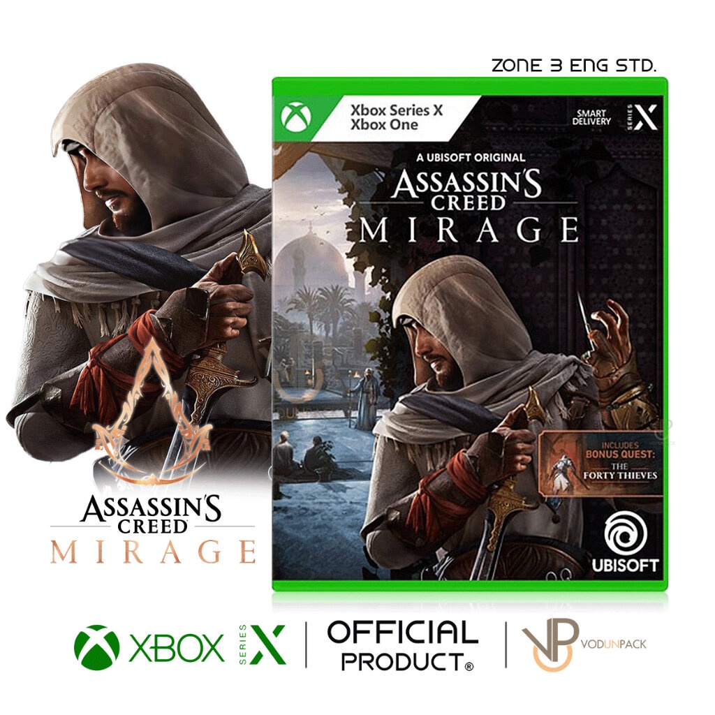 Xbox Series X : Assassin's Creed Mirage Standart Edition แผ่นเกม ...