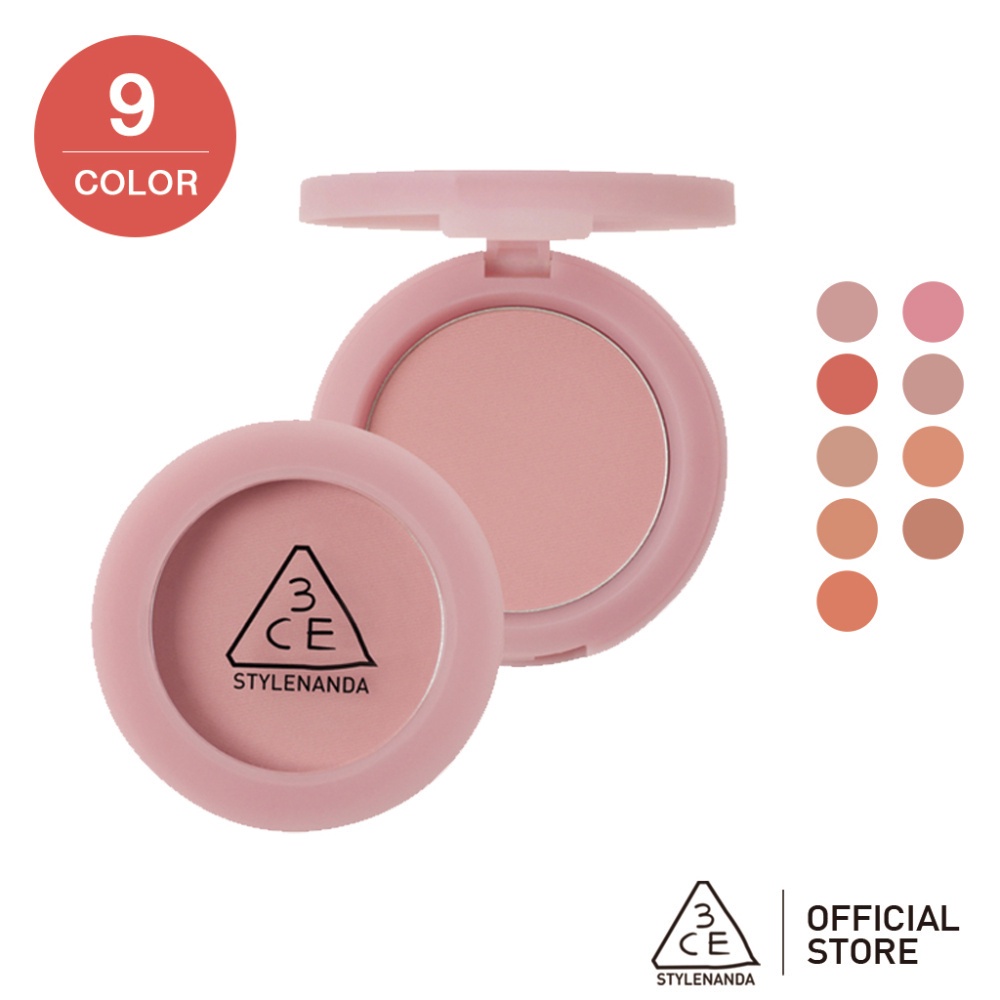 3ce-face-blush-city-mauve-ทรีซีอี-เฟซ-บลัช-ซิตี้-โมฟว-เครื่องสำอาง-บลัชออน-ปัดแก้ม