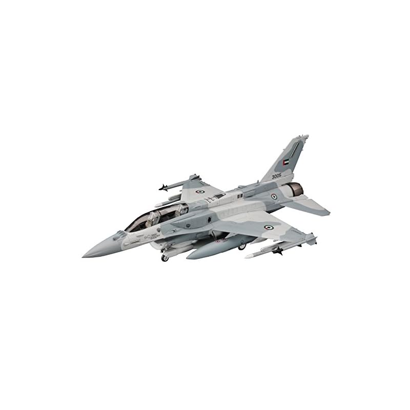 Hasegawa PT44 - F-16F (Block 60) Fighting Falcon Modellbausatz, UAE Air Force Markings