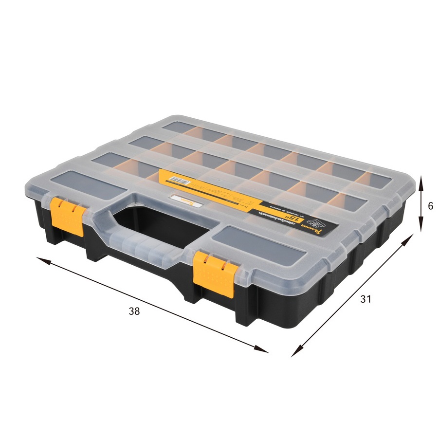 good.tools HUMMER กล่องเก็บอะไหล่พลาสติก 15” (21ช่องปรับได้) รุ่น ...