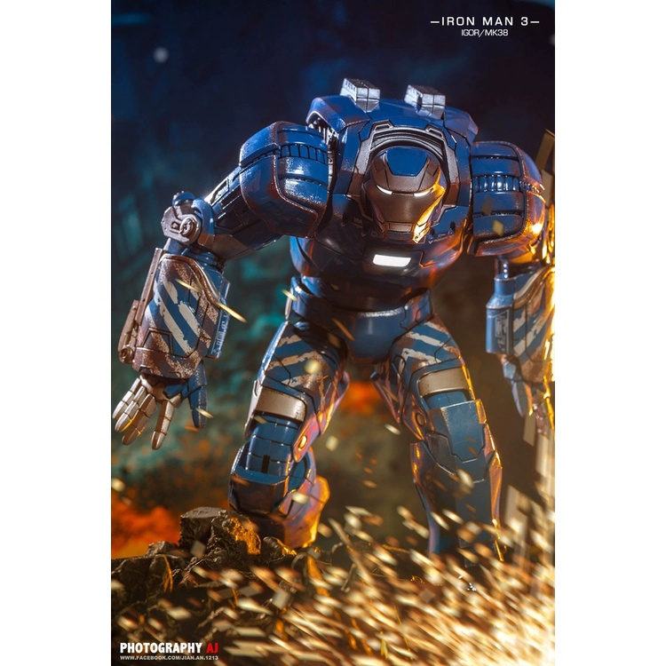 Comicave MK38 โมเดลฟิกเกอร์ Iron Man MK38 Iguo อัลลอย เรือง Comicave MK38 โมเดลฟิกเกอร์ Iron Man MK38 Iguo อัลลอย เรือง