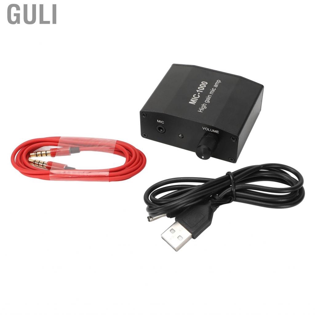 Guli Headphone Amplifier Mini 1000X ALC Automatic Level Control Stereo ...