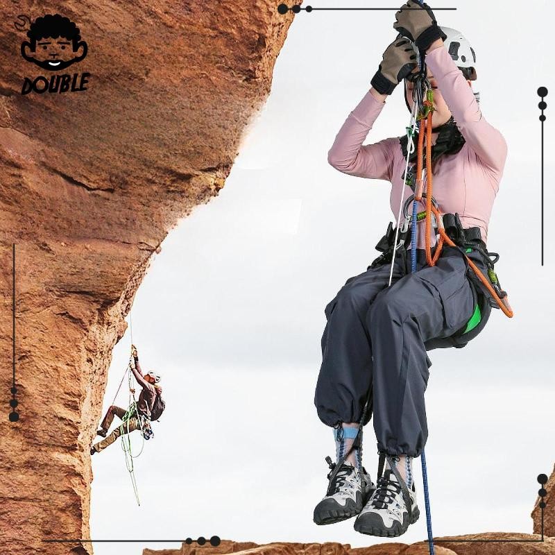 [ ห่วงเท้า Ascender Rappelling Descender สําหรับปีนหน้าผาทํางานสูง ...