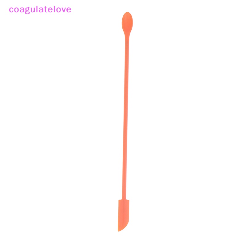 coagulatelove-ไม้พายซิลิโคน-สองหัว-ขนาดเล็ก-สําหรับแต่งหน้า-3-ชิ้น-ขายดี