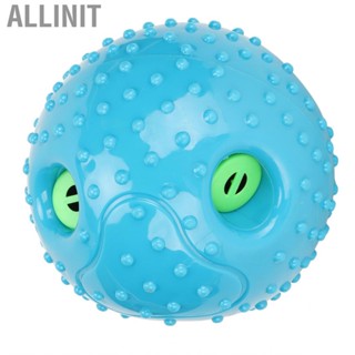 Allinit Squeaky Dog Rolling Ball  Gums Toy for Large Dogs