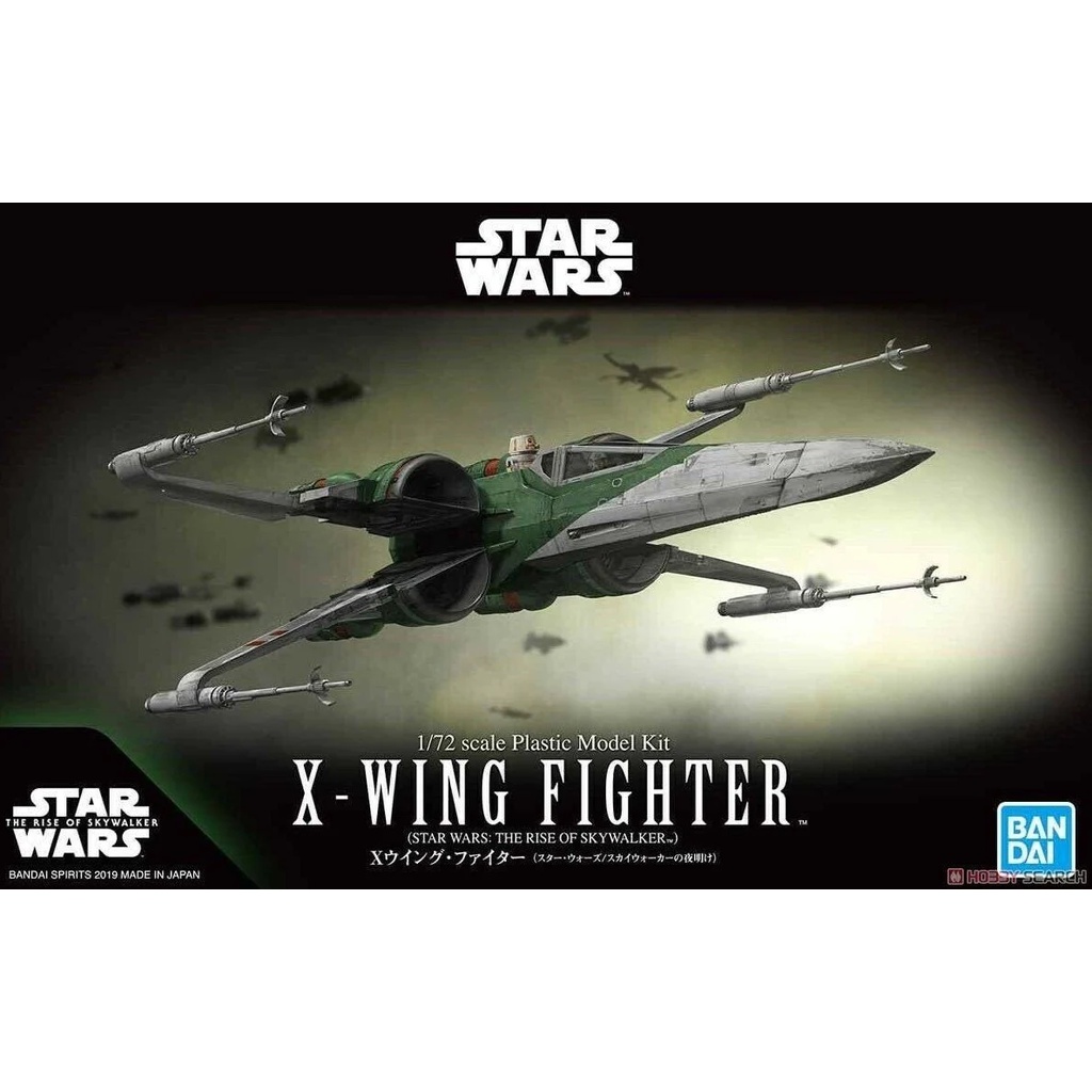 ฺbandai-1-72-x-wing-fighter-star-wars-the-rise-of-skywalker-d-toys-gundam-กันดั้ม-กันพลา-โมเดล-แอคชั่นฟิกเกอร์
