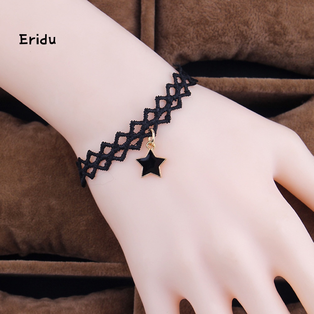 er-สร้อยข้อมือกําไลข้อมือ-จี้ดาว-ลูกไม้กลวง-สไตล์โกธิควินเทจ-สําหรับผู้หญิง