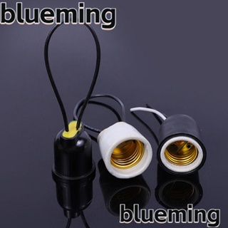 Blueming2 E27 ซ็อกเก็ตโคมไฟ พลาสติก ทรงกลม ทนทาน สีดํา สีเหลือง สีขาว