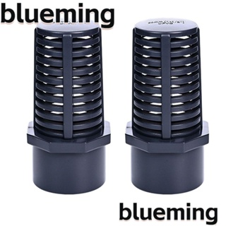 Blueming2 ตะกร้าตาข่ายกรองน้ําล้น Pvc DN20 สีเทาเข้ม 2 ชิ้น