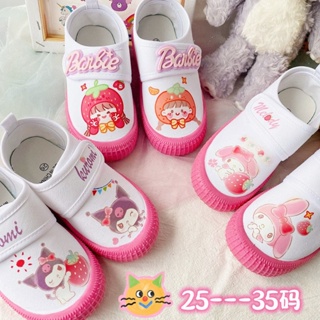 Spring and Autumn New Childrens shoes Baby single shoes Childrens canvas shoes Girls Kindergarten soft-soled shoes cloth shoes Indoor shoes