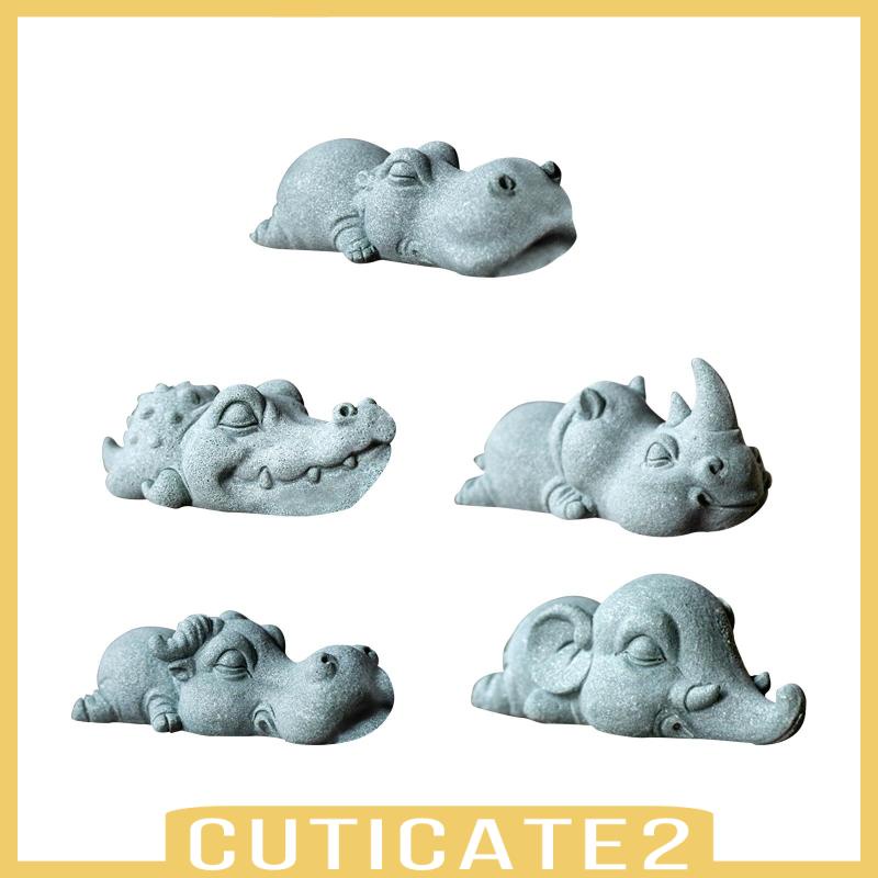 cuticate2-รูปปั้นสัตว์หินน่ารัก-ขนาดเล็ก-สําหรับคนรักชา