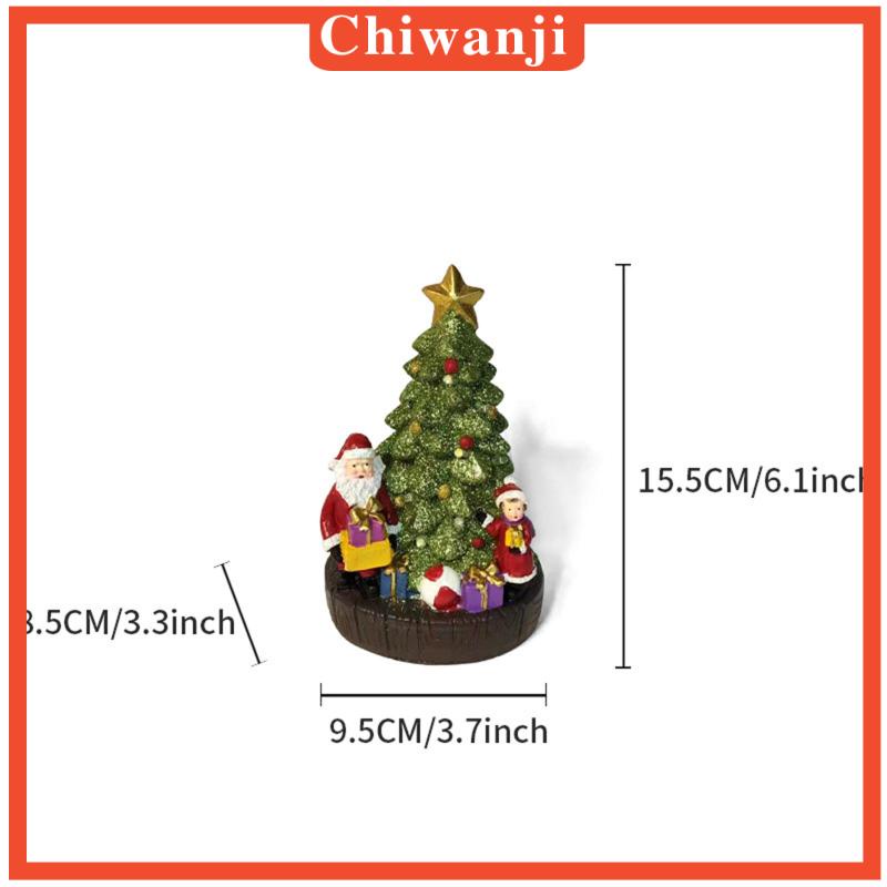 chiwanji-ฟิกเกอร์เรซิ่น-รูปปั้นคริสต์มาส-อเนกประสงค์-สําหรับตกแต่งหน้าต่างรถยนต์-ร้านค้า