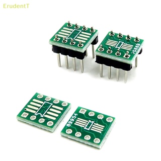 [ErudentT] ใหม่ อะแดปเตอร์ SOP8 SO8 SOIC8 TSSOP8 เป็น DIP8 เป็น DIP + Pin Header [ใหม่] 10 ชิ้น