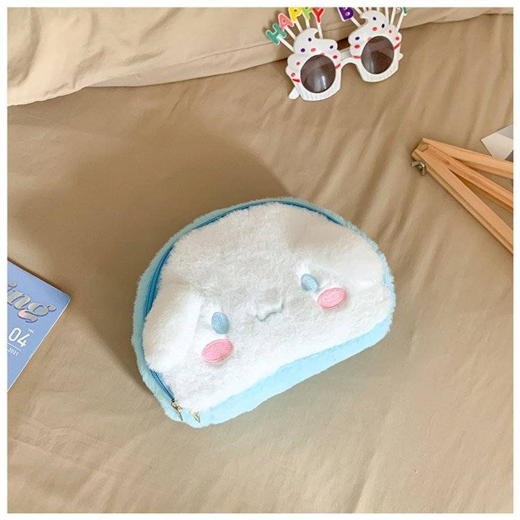japanese-kulomi-melody-large-volume-embroidery-makeup-plush-cosmetic-bag-storage-bag-wash-bag