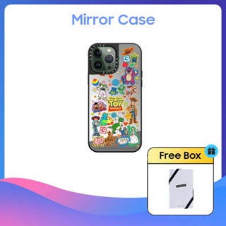 Casetify เคสโทรศัพท์มือถือแบบกระจกแข็ง ลาย Toy Story สําหรับ iPhone 11 12 13 14 15 Plus Pro Max