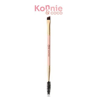 Oni Two-headed Eyebrow Brush #Sakura Pink โอนิ แปรงสำหรับแต่งคิ้ว สีชมพูซากุระ ดีไซน์สุดเรียบห.