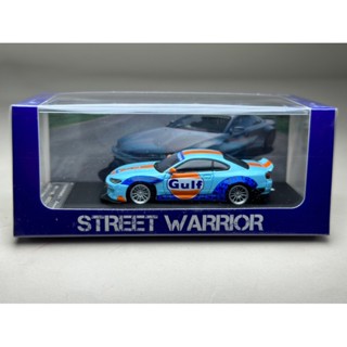 🔺Nissan Silvia S15 Gulf Scale 1:64 ยี่ห้อ Street Weapon