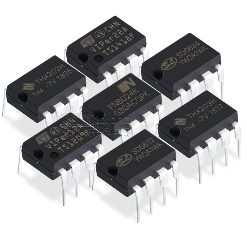 โมดูลชิป IC เตาแม่เหล็กไฟฟ้า VIPer12A VIPer22A DIP8 (5 ชิ้น) | Shopee ...