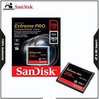 SanDisk 32GB 64GB 128GB 256GB Extreme PRO CompactFlash Memory Card UDMA 7 Speed Up To 160MB/s  SDCFXPS-256G-X46