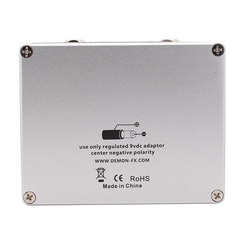 Demonfx 10 Band EQ+ บัฟเฟอร์บูสท์กีตาร์ เบส เอฟเฟคเหยียบ อีควอไล
