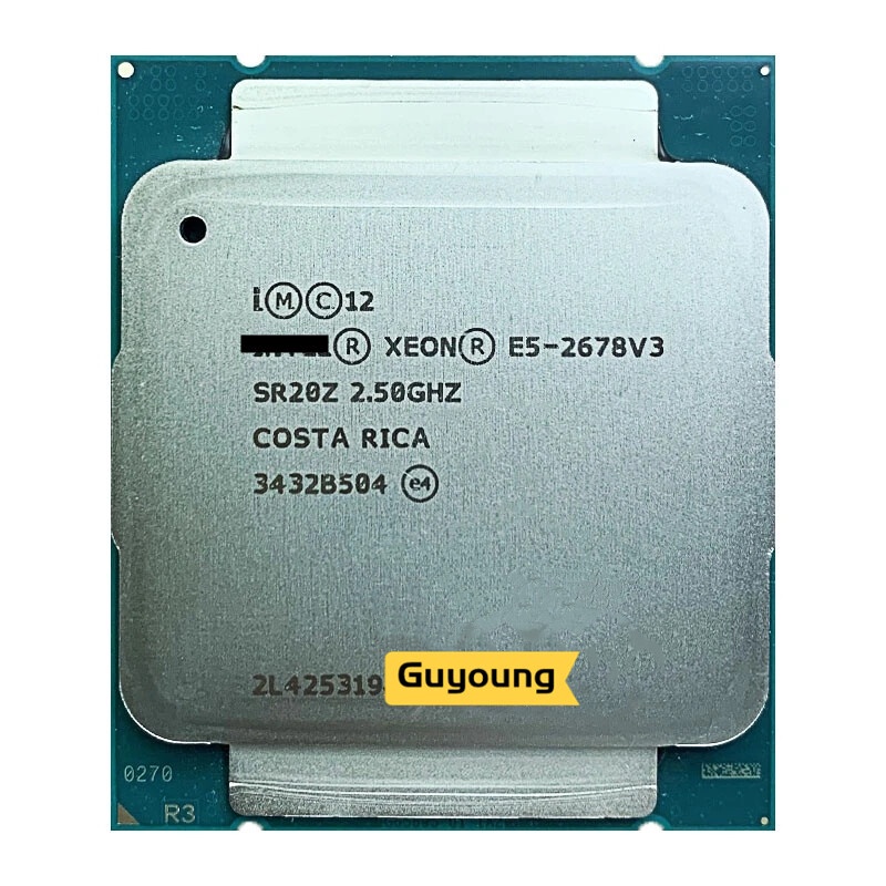  Xeon E5 2678 V3 E5 2678 V3 E5 2678V3 E5 2678V3 CPU 2 