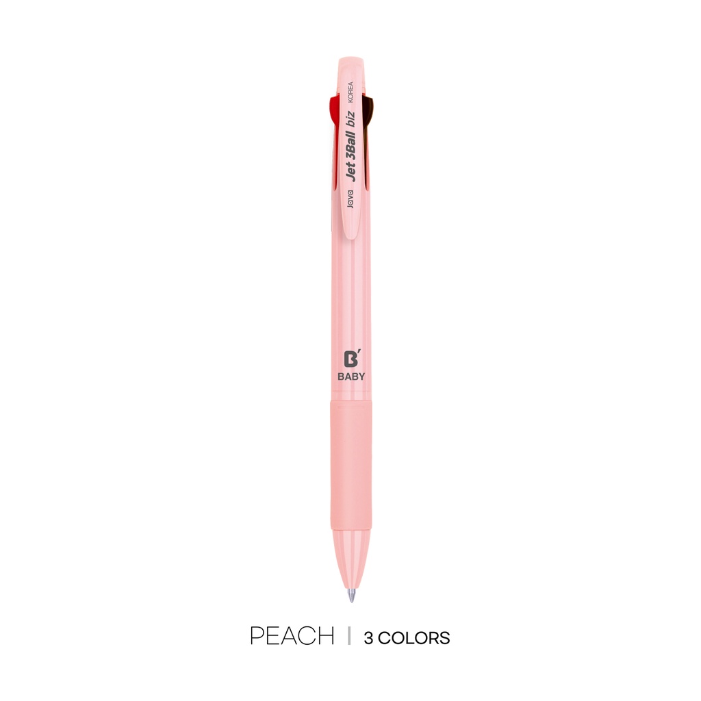 ปากกาลูกลื่น JAVA JET 3 BALL 0.5 มม. คละสี | Shopee Thailand