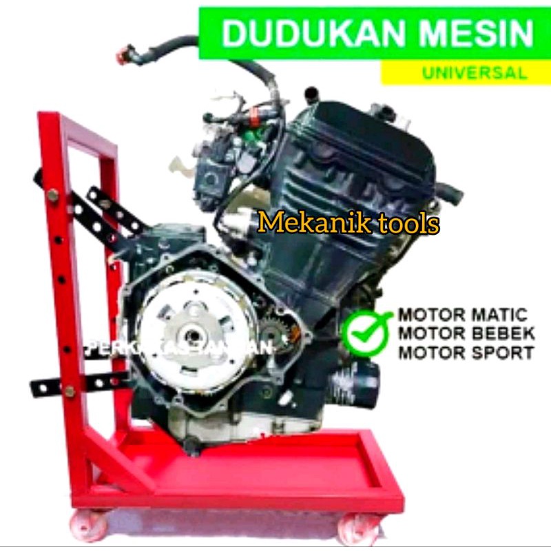 Mesin ขาตั้งเครื่องยนต์ Universal Motorcycle Engine Mount Tool Duck ...