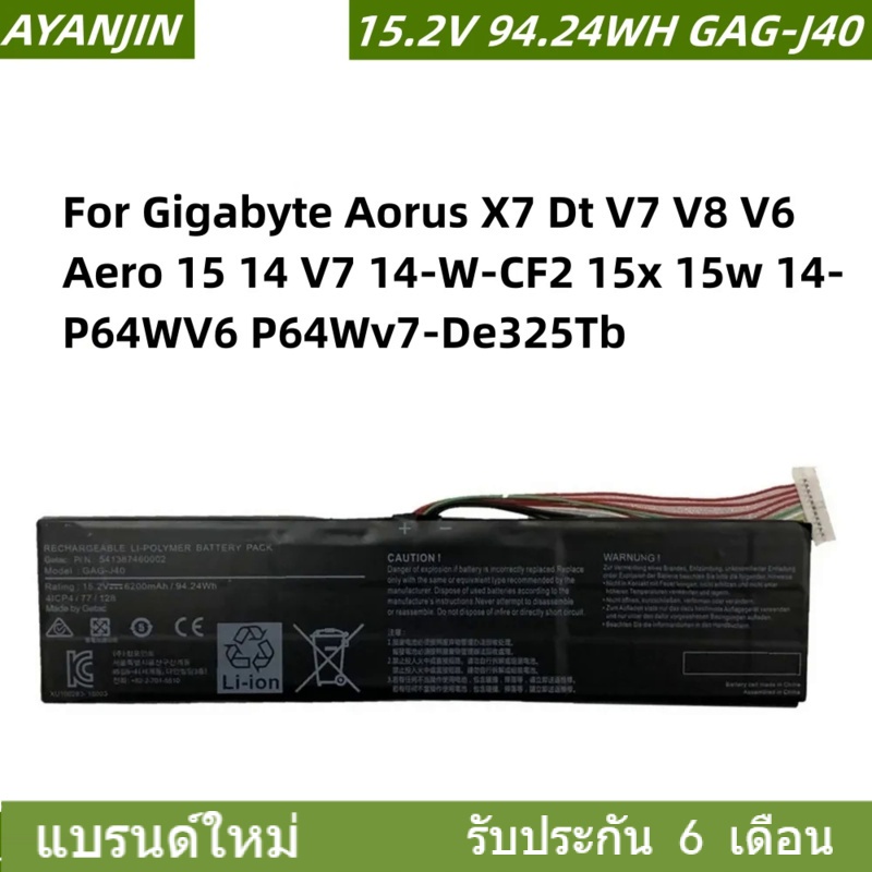 Originale 19.5V 11.8A 230W Gigabyte AORUS X15 AORUS 15G YC Alimentatore Adattatore P 163304