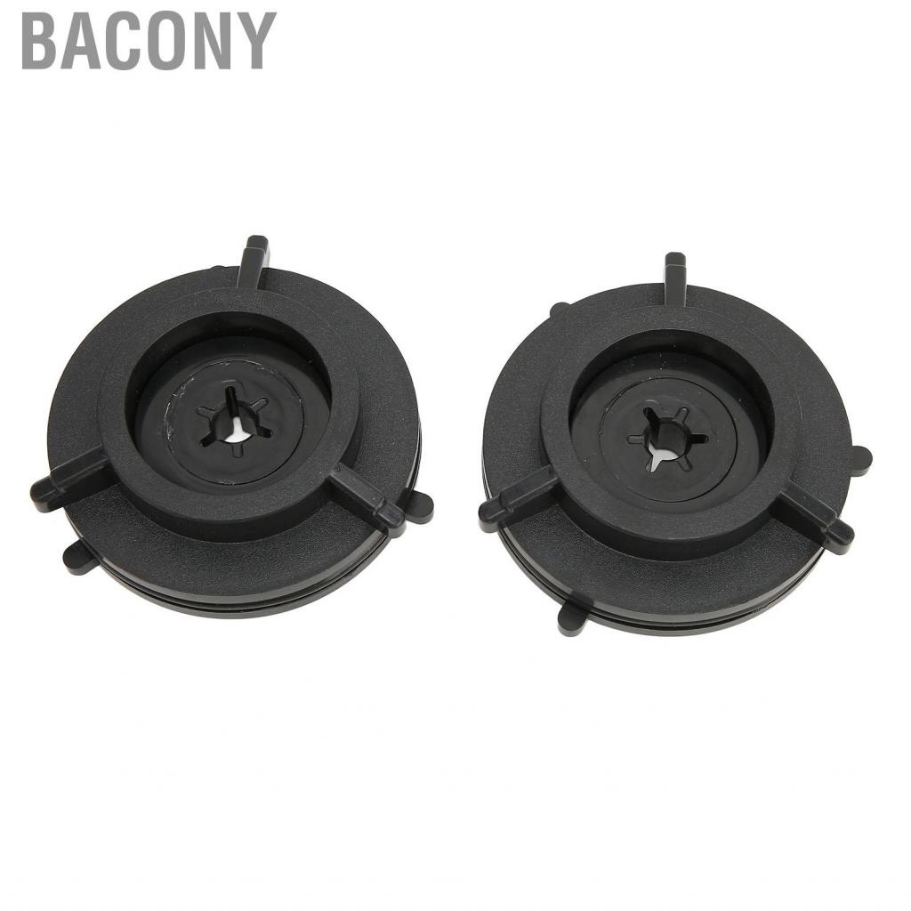 bacony-universal-opening-machine-accessories-black-excellent-workmanship-nab-hub-adapters-1-pair-convenient-for-speaker