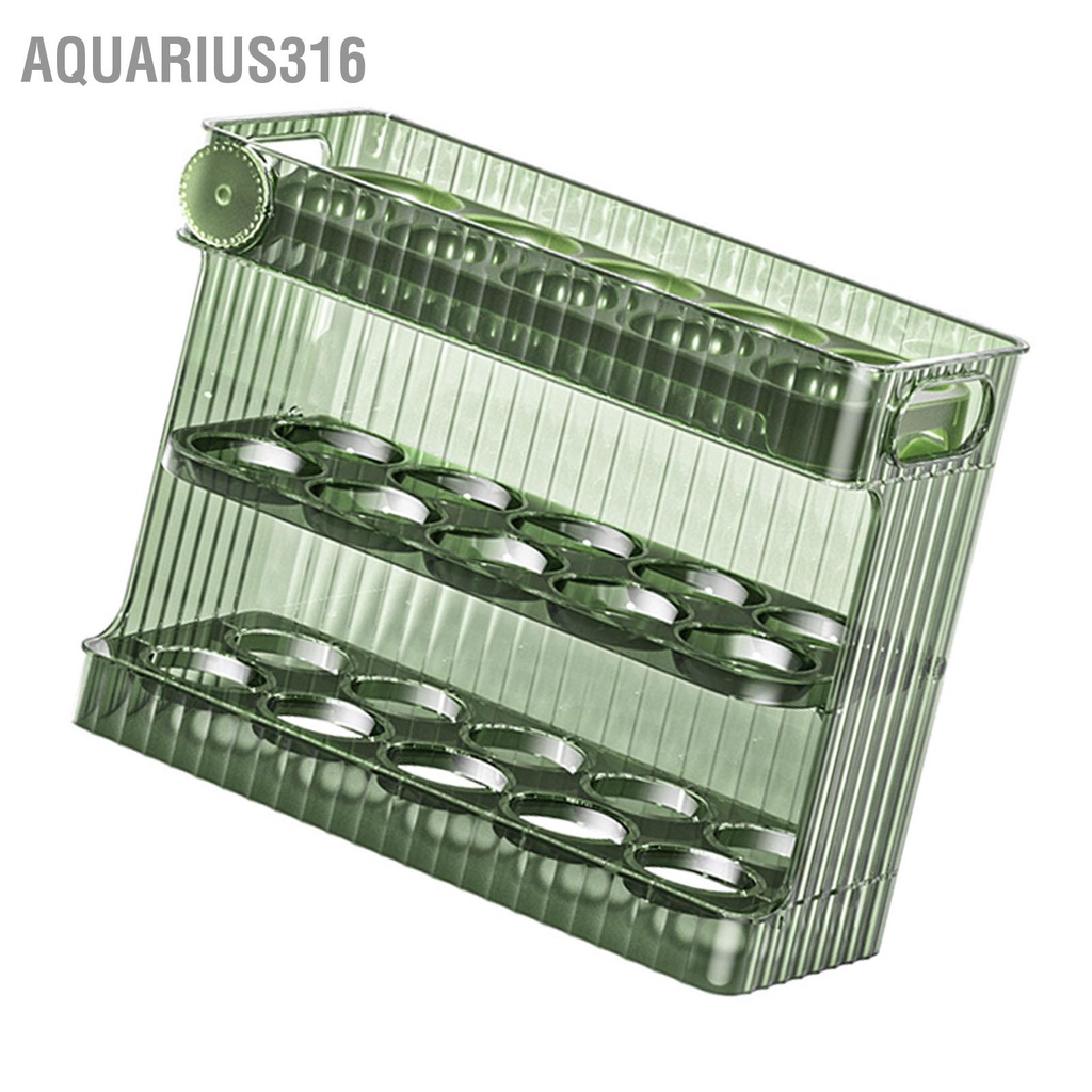 aquarius316-30-นับพลิกตู้เย็นถาดไข่คอนเทนเนอร์-pet-auto-เก็บไข่สด-flip-ถาดไข่คอนเทนเนอร์สำหรับตู้เย็น-dooor