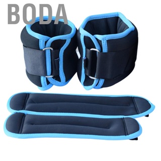Boda 1 Pair Ankle Weights Strength Training Weight Bearing Adjustable Wrist Sandbag Running Walking