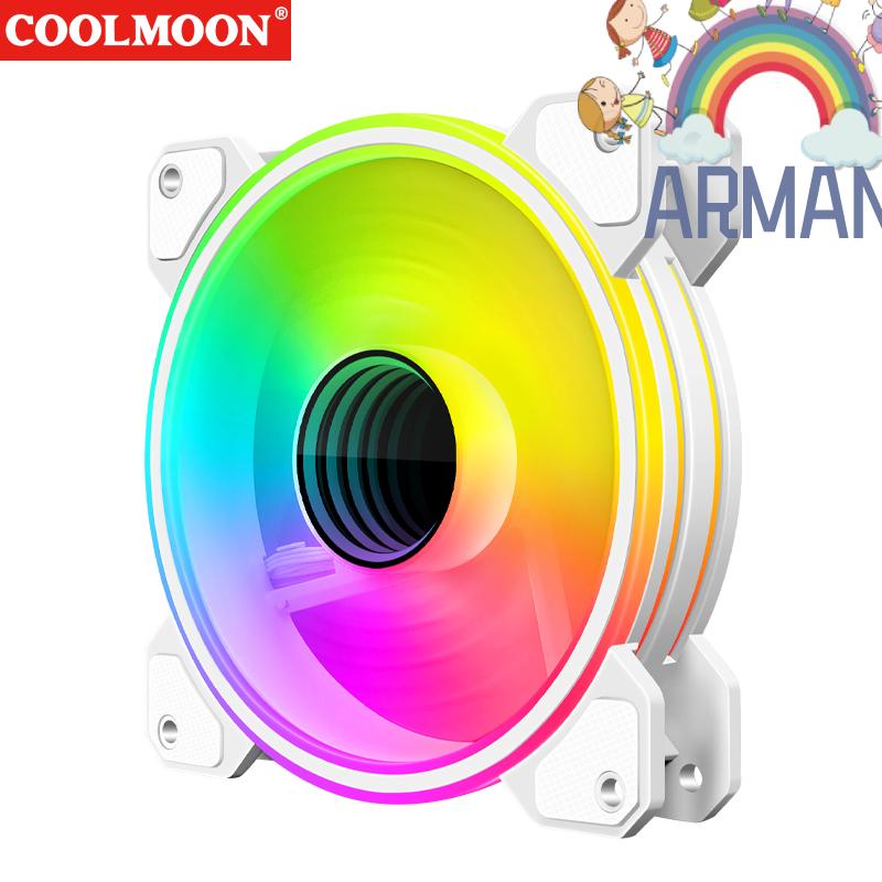 armani1-th-coolmoon-พัดลมระบายความร้อน-เสียงเงียบ-12-ซม-4pin-pwm-5v-3pin-argb-สีขาว