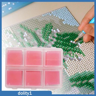 [Dolity1] กาวปักครอสสติตช์ แบบพกพา พร้อมกล่องเก็บ สําหรับครอบครัว 30 ชิ้น