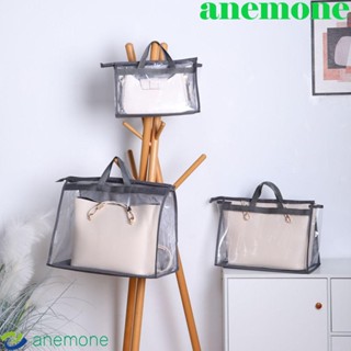 กระเป๋าถือ ANEMONE กันน้ํา กันฝุ่น สีโปร่งใส แบบเรียบง่าย