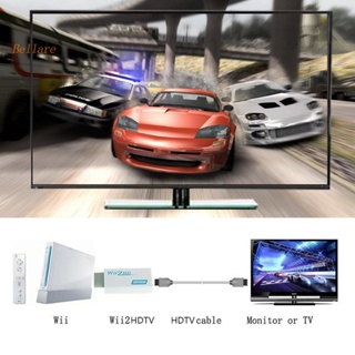 อะแดปเตอร์แปลงเสียง Full HD 1080P Wii เป็น HDMI Wii2HDMI 3.5 มม. สําหรับ HDTV Wii [Bellare.th]