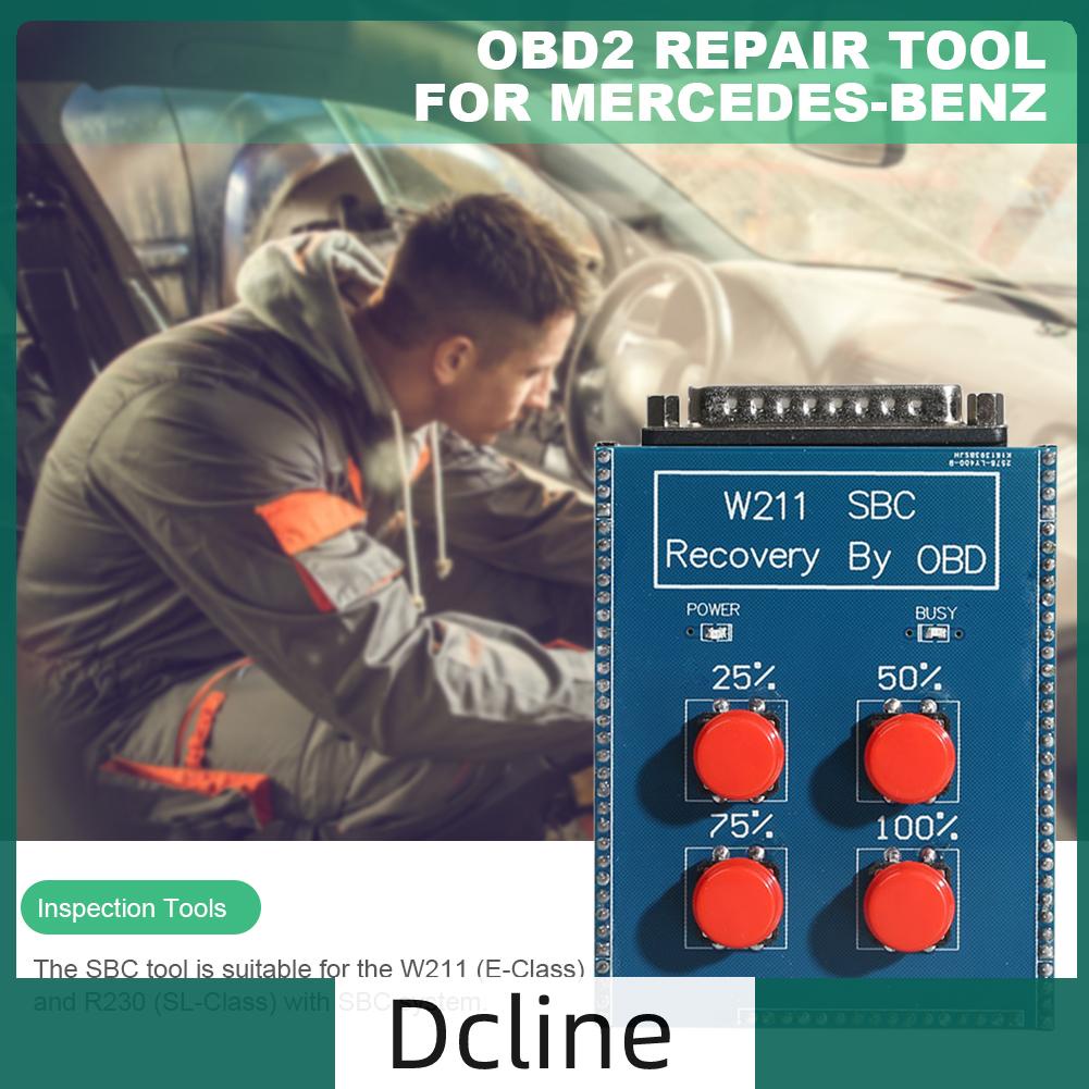 dcline-th-เครื่องมือซ่อมแซมรถยนต์-ไฟ-led-obd-sbc-สําหรับ-benz-obd-w211-r230-sbc