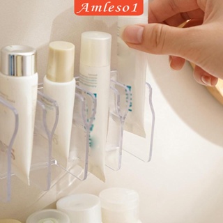 [Amleso1] ที่แขวนยาสีฟัน แบบติดผนัง อเนกประสงค์ สําหรับห้องน้ํา ห้องครัว