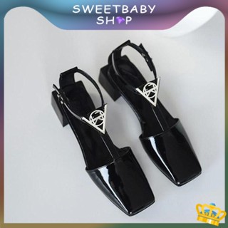 Sweetbaby💋ส่งเร็ว🚚รองเท้า ส้นหนา สวมใส่สบาย แฟชั่นฤดูใบไม้ผลิ และฤดูร้อน สําหรับผู้หญิง 2023