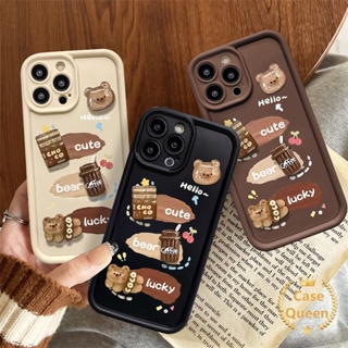 เคสโทรศัพท์มือถือ แบบนิ่ม ลายการ์ตูนหมี สําหรับ Realme C25 C15 C30 C12 C55 C21 C35 C17 C20 C53 C31 C33 C11 C21Y C25Y C20A 5s 5i 5 6i 7i Narzo N53 20 50A 3D