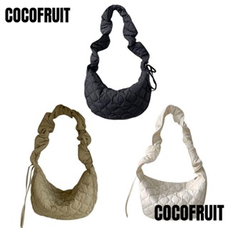 Cocofruit กระเป๋าสะพายไหล่ ผ้าฝ้าย แฟชั่นสไตล์โบโฮ สําหรับสตรี