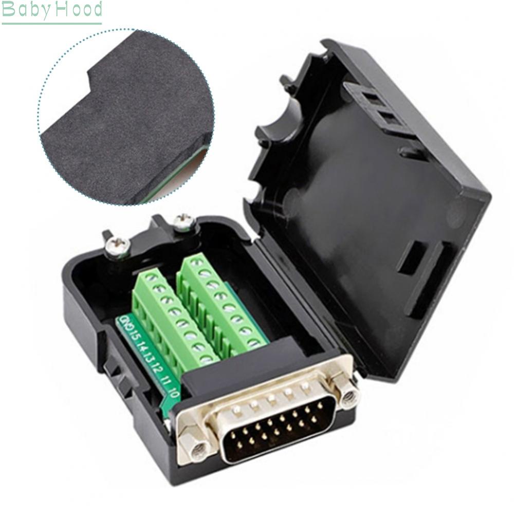 big-discounts-db15-solderless-diy-breakout-board-terminal-connector-male-to-female-easy-wiring-bbhood