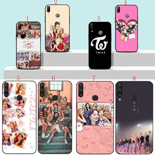 เคสโทรศัพท์มือถือแบบนิ่ม ลายศิลปินเกาหลี TWICE สีดํา สําหรับ Huawei Y6P Y8P Y7A Y9A Y7 Prime 2019 H20