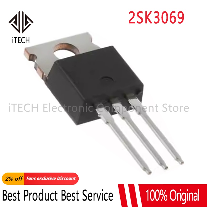 ทรานซิสเตอร์มอสเฟต 2SK3069 K3069 3069 Or 2SK3060 2SK3062 TO-220 75A 60V ...