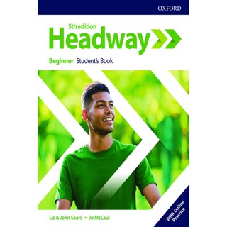 Bundanjai (หนังสือภาษา) Headway 5th ED Beginner : Students Book with Online Practice (P)