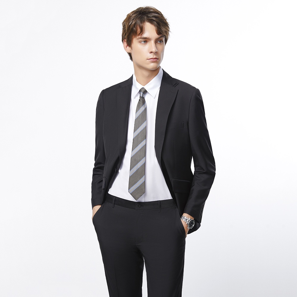 g2000-เสื้อเบลเซอร์ผู้ชาย-ทรงสมาร์ทฟิต-smart-fit-รุ่น-2111213299-black-เสื้อเบลเซอร์-เสื้อผ้าผู้ชาย